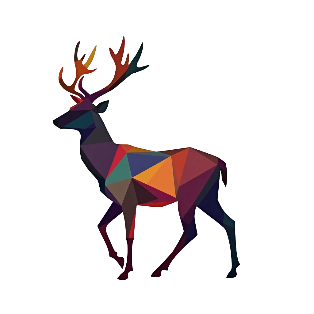 Geometric Deer